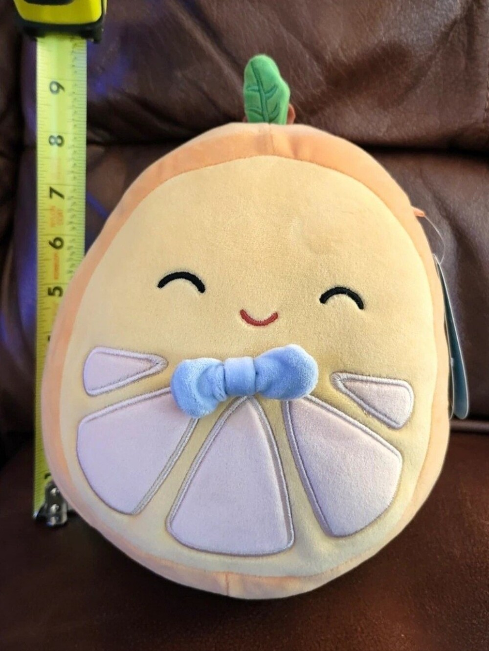 Squishmallows Orin Orange Plush With Bowtie New With Tags 8 Inch